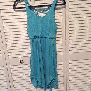 Blue sundress
